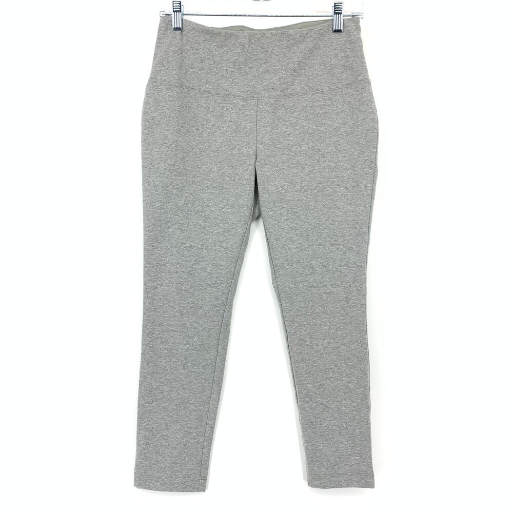 Zenergy By Chicos Leggings Womens Size 0 US Small Gray Cropped Leg Pull On